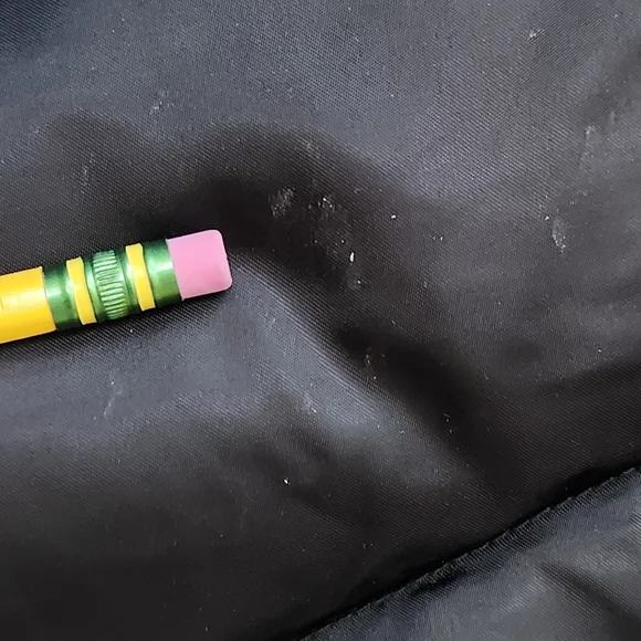 Goose Down Vest Quilted Puffer Black Fall Winter Outdoors Cabincore Warm Medium - Picture 13 of 14